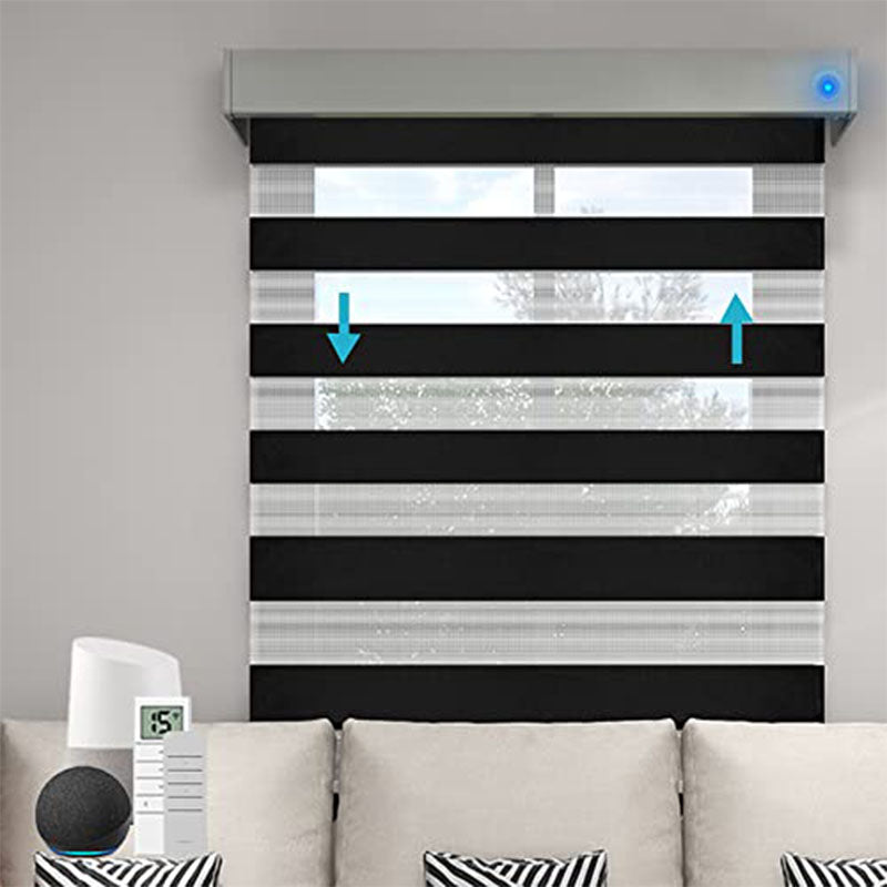 Zebra Blinds for Windows Motorized Roller Blinds