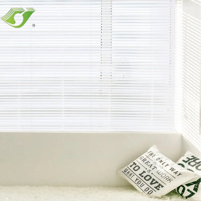 Electric Control Faux Wood Window Shade App Control
