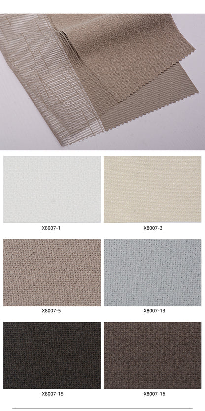 Manual Control Vertical Blinds Blackout Room Darkening Shades Customized