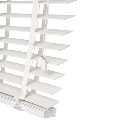 Cordless Faux Wood Blinds Venetian Blind