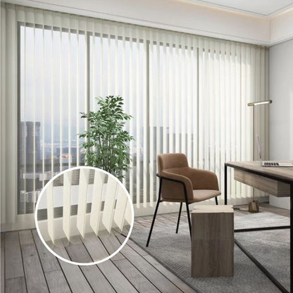 Vertical Blinds Electric Window Curtains for Sliding Glass Doors