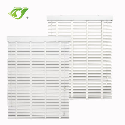 Cordless Faux Wood Blinds Venetian Blind