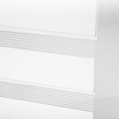 Moteur à tige de traction à commande électrique Stores zébrés Store sans fil Sécurité pour enfants