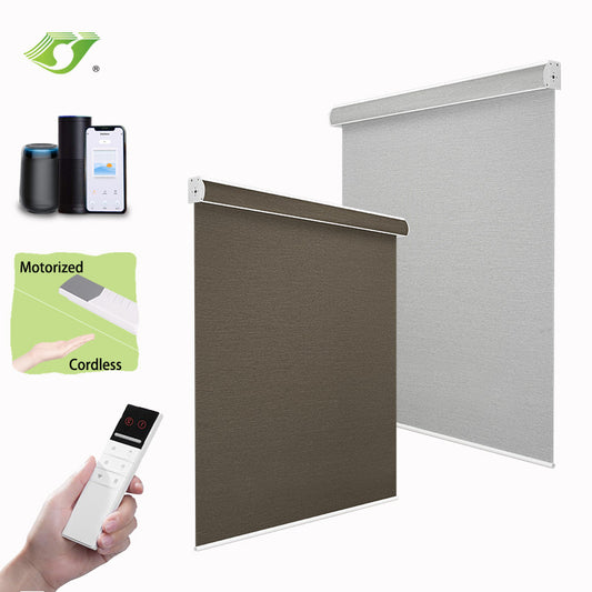 Electric Smart Roller Blind Motorized Manual Cordless Full Shades