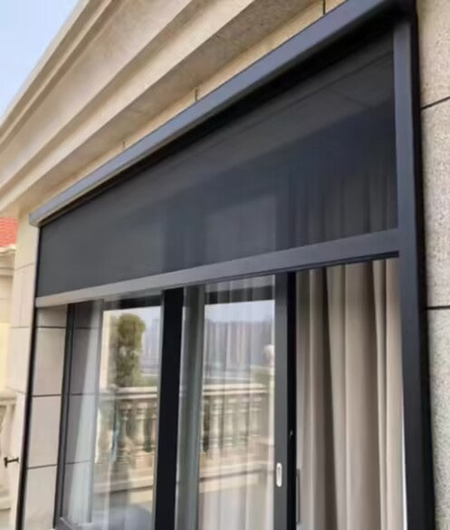 Outdoor Roller Shade Blinds Windproof Window Blind