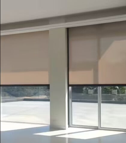 Outdoor Roller Shade Blinds Windproof Window Blind