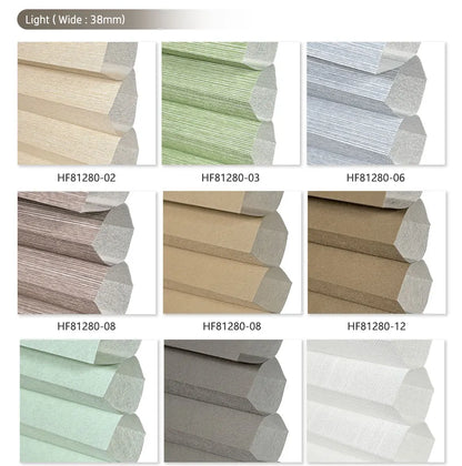 Day and Night Cordless Honeycomb Blinds for Window Shade