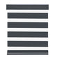 Roller Window Shades Day Night Zebra Blinds Stripes Blackout Cordless