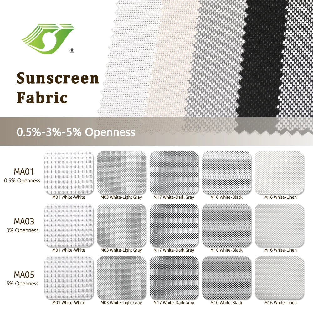 Cordless Roller Blinds Semi-Blackout Fabric Roller Blind