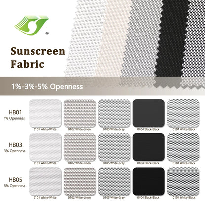 Cordless Roller Blinds Semi-Blackout Fabric Roller Blind