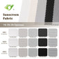 Cordless Roller Blinds Semi-Blackout Fabric Roller Blind
