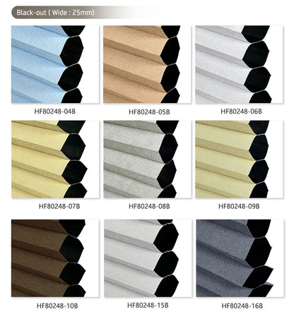 Electric Day and Night Honeycomb Blinds Dual Celluars