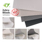 Electric System Zebra Blinds Window Shade