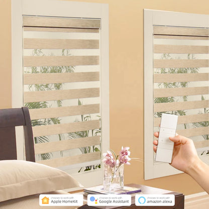 Electric System Zebra Blinds Window Shade
