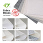 Motorized Stripes Zebra Blinds Day Night Electric Window Shades Blackout