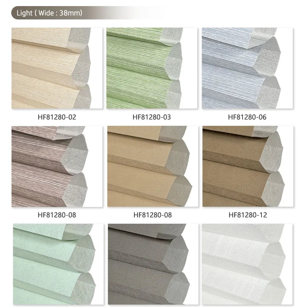Manual Day and Night Honeycomb Blinds for Window Shade