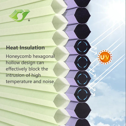 Manual Day and Night Honeycomb Blinds for Window Shade
