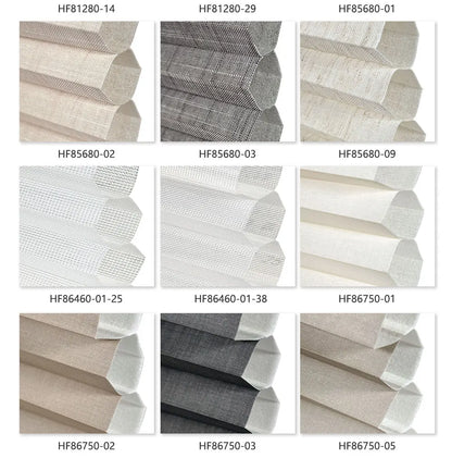 Manual Day and Night Honeycomb Blinds for Window Shade