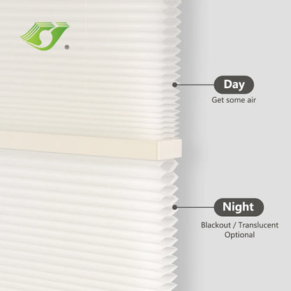 Manual Day and Night Honeycomb Blinds for Window Shade