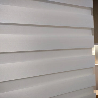 Motorized Roller Blind Zebra Blinds Double Layer