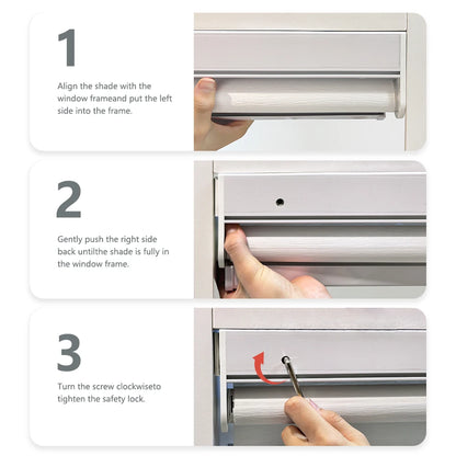 No Drill Motorized Zebra Blinds Roller Blind