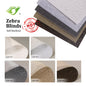 No Drilling Zebra Blinds Double Layer Fabric Light Filtering