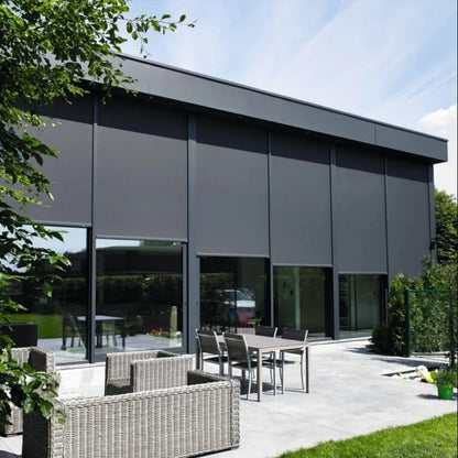 Outdoor Roller Blinds Cordless Roll Up Shade
