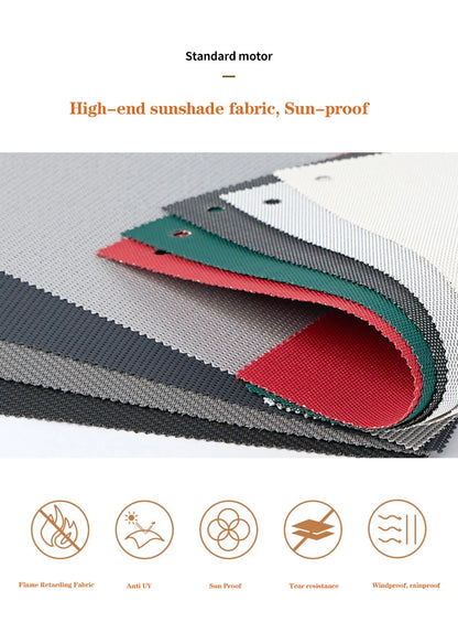 Outdoor Roller Blinds Cordless Roll Up Shade
