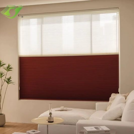Day and Night Cordless Honeycomb Blinds for Window Shade