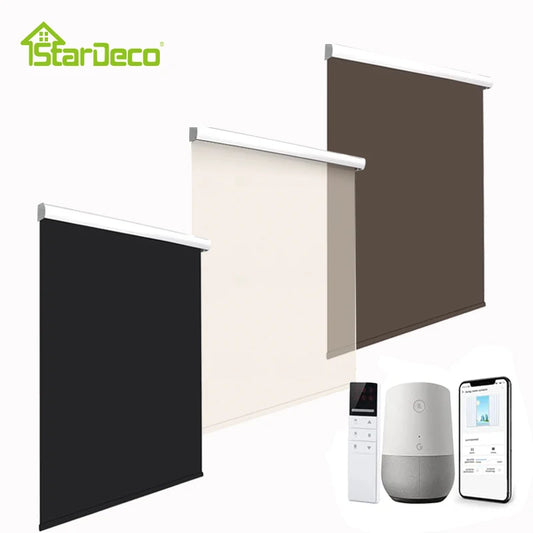 Smart Blinds Roller Blind Blackout Windows Shades Shutters