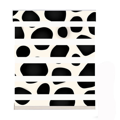 Zebra Blinds Cordless Day and Night Window Shades 3D Printed Blind