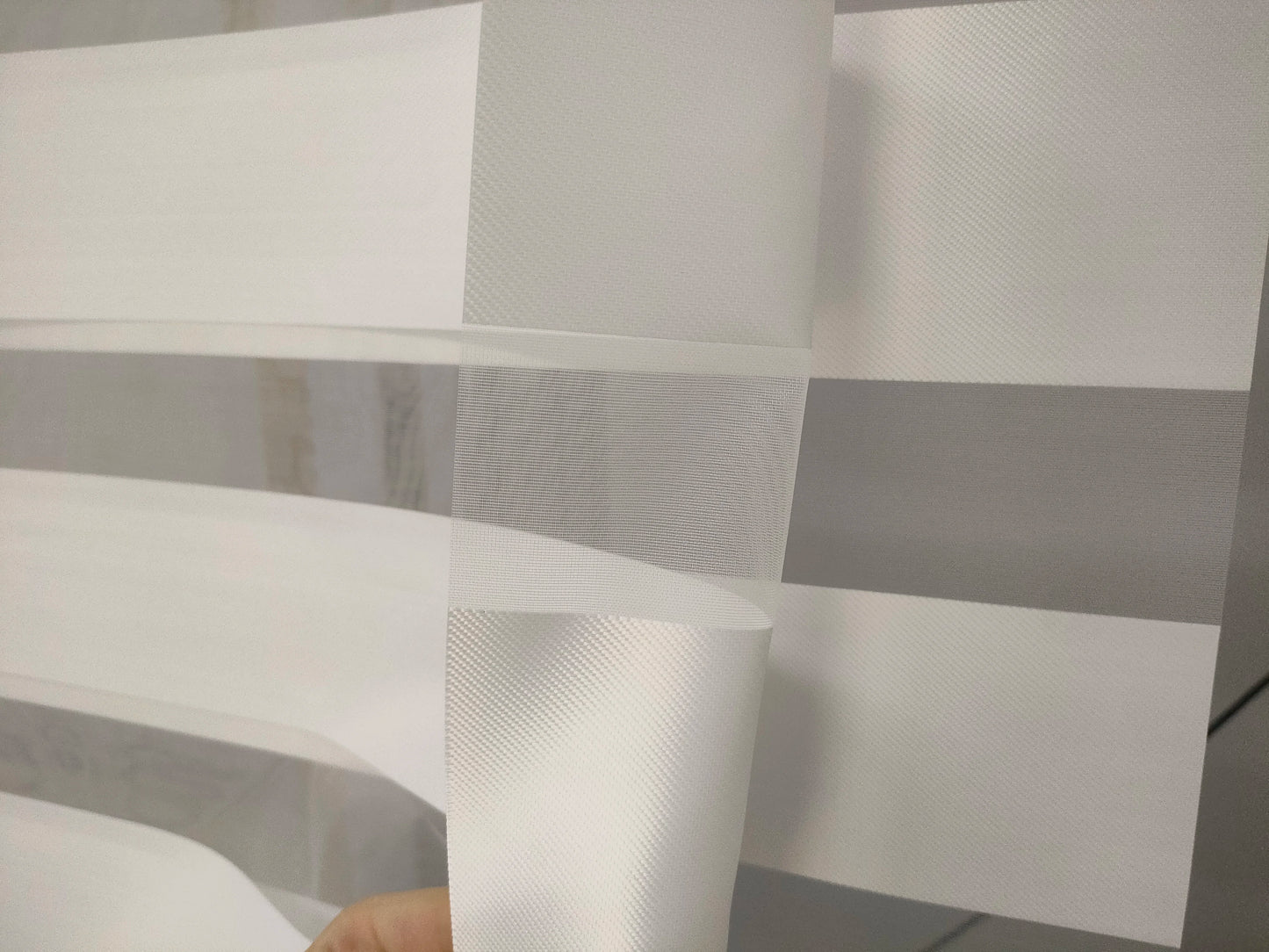 Zebra Blinds Cordless Day and Night Window Shades 3D Printed Blind