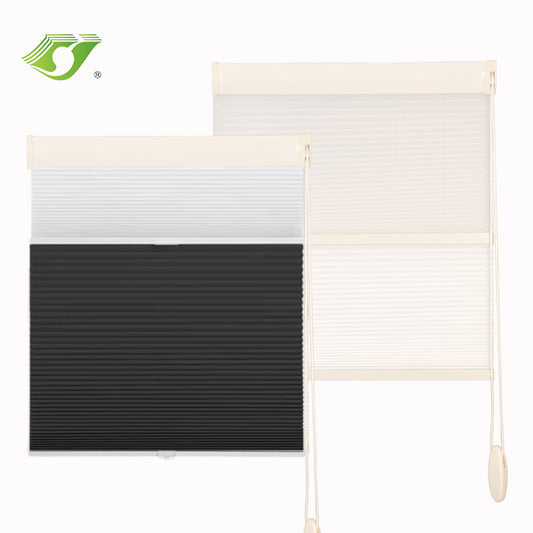 Manual Day and Night Honeycomb Blinds for Window Shade