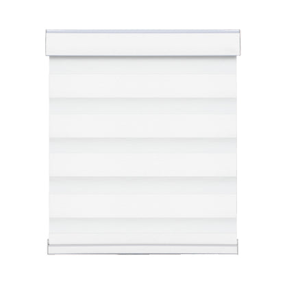 Cordless Day and Night Double Layer Sheer Blackout Zebra Blinds