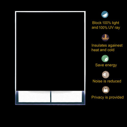 Cordless Roller Shades Black Window Blinds